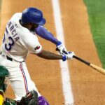 athletics rangers