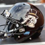 Wake forest, helmet, view