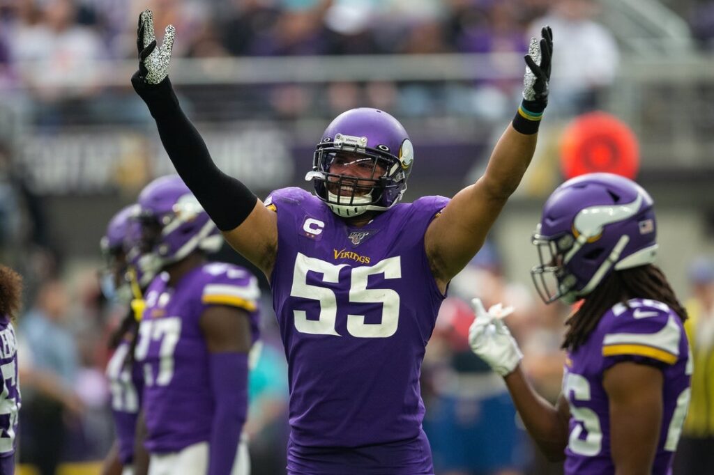 anthony barr vikings react