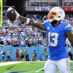 keenan allen chargers celebrate