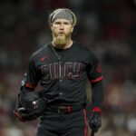 Jake Fraley reacts