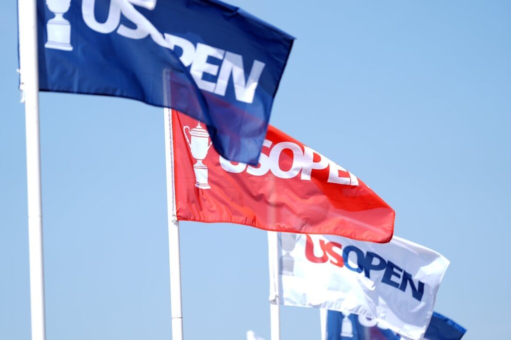 u.s. open flag
