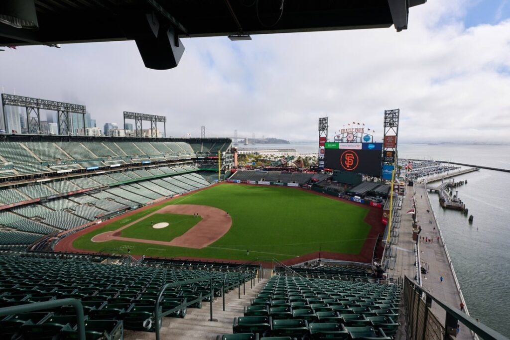 Oracle Park general view