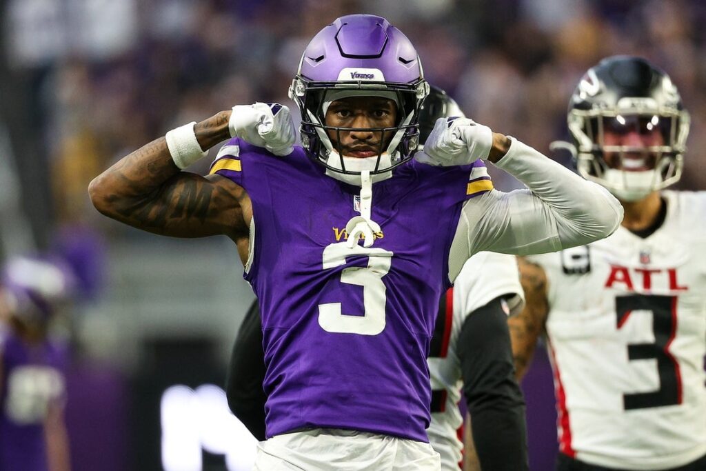 Vikings, Jordan Addison catch