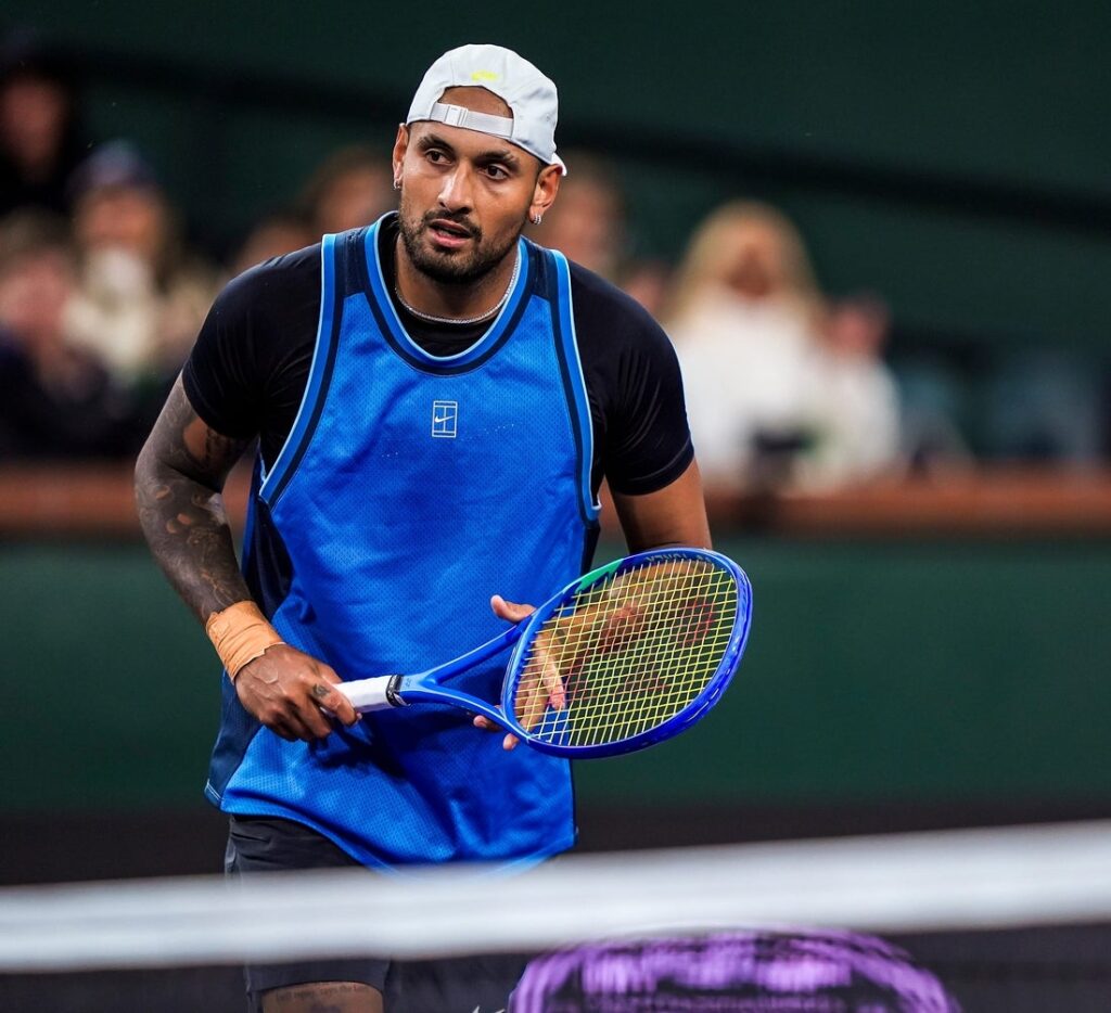 nick kyrgios react