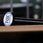 fox sports, microphone, view