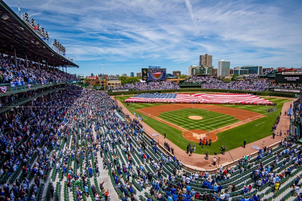 Wrigley Field view
