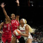 a'ja wilson aces mystics