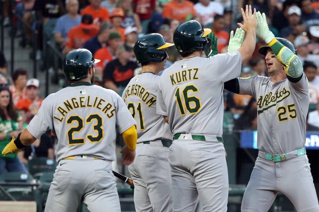 Athletics, Baltimore Orioles