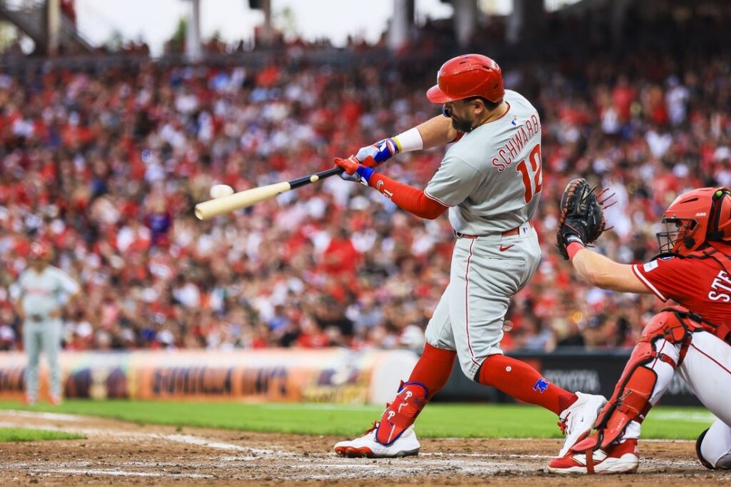 Schwarber, Phillies, Reds