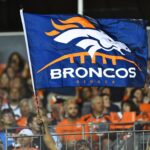 Denver Broncos logo field