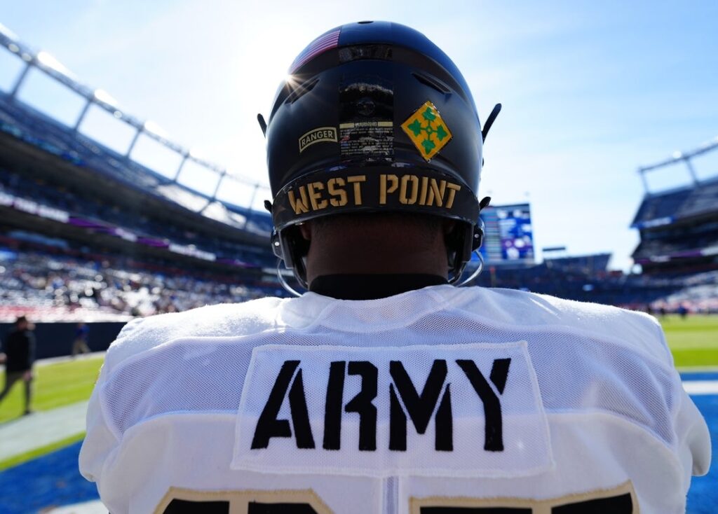 army football helmet