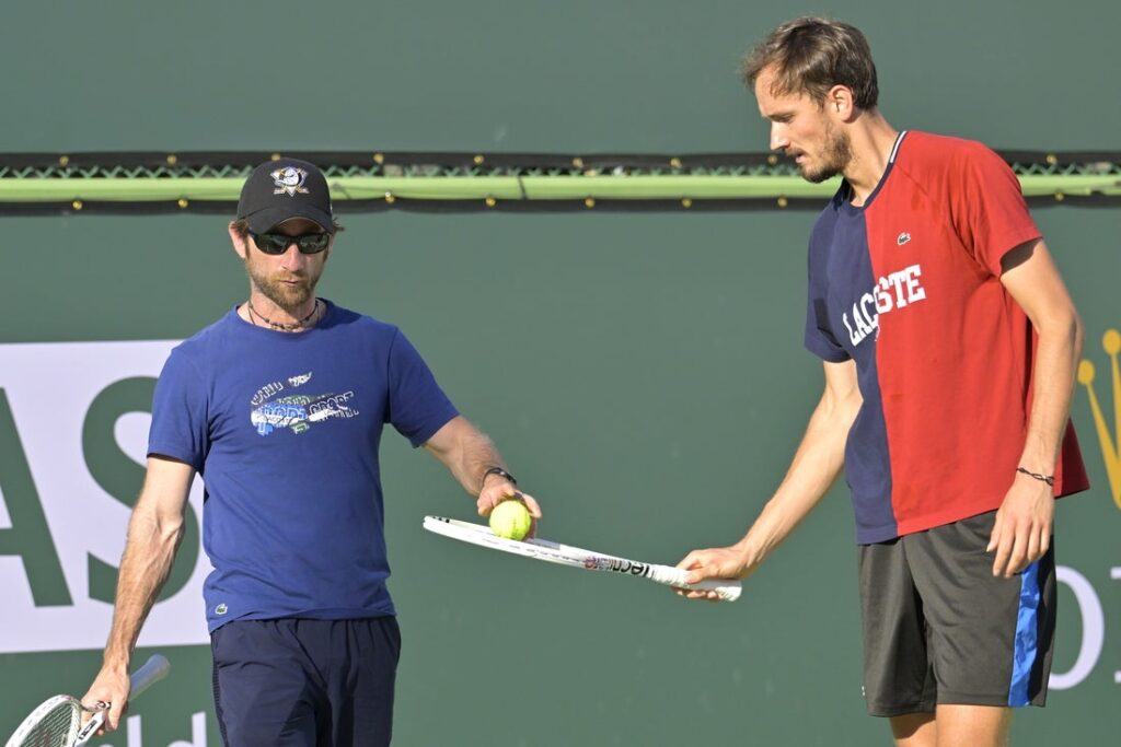 Daniil Medvedev, Gilles Cervara