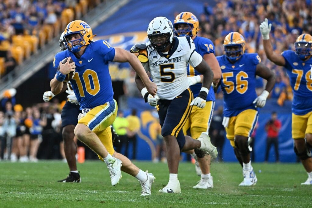 west virginia pittsburgh football