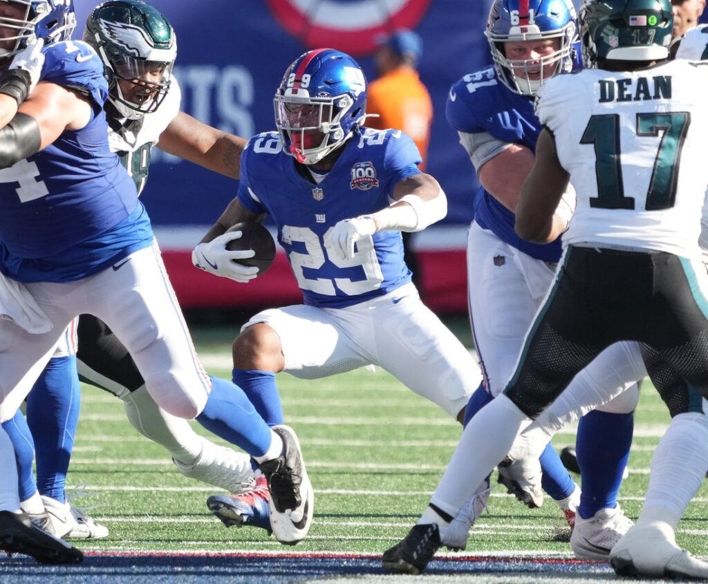 new york giants eagles rutherford