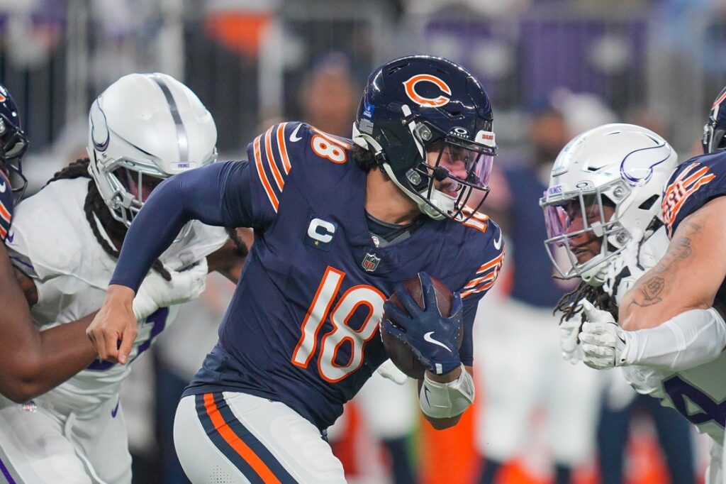 Caleb Williams, vikings