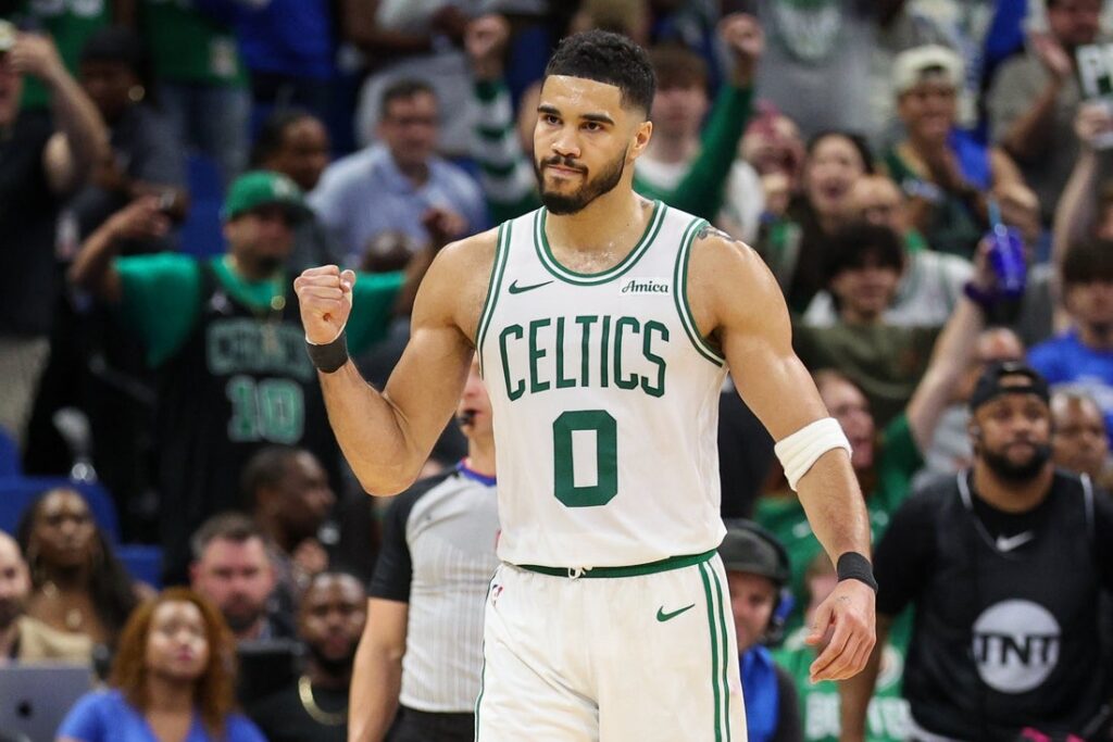 celtics tatum react
