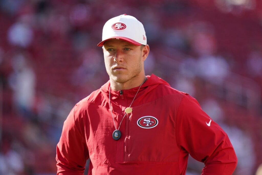 mccaffrey 49ers
