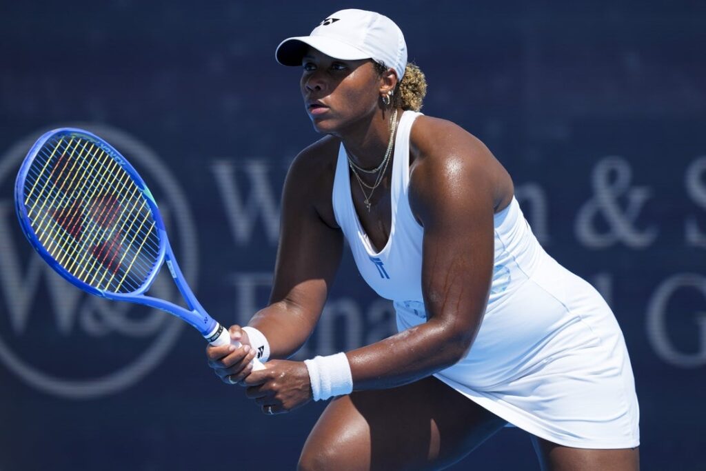 taylor townsend serve