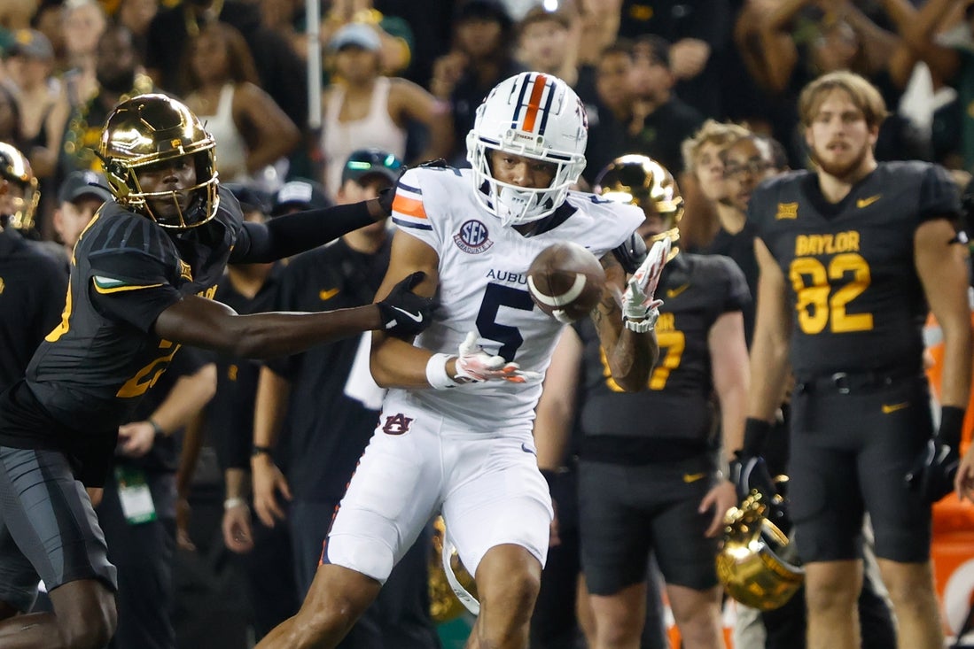 Auburn WR Horatio Fields to undergo foot surgery - Field Level Media -  Professional sports content solutions | FLM