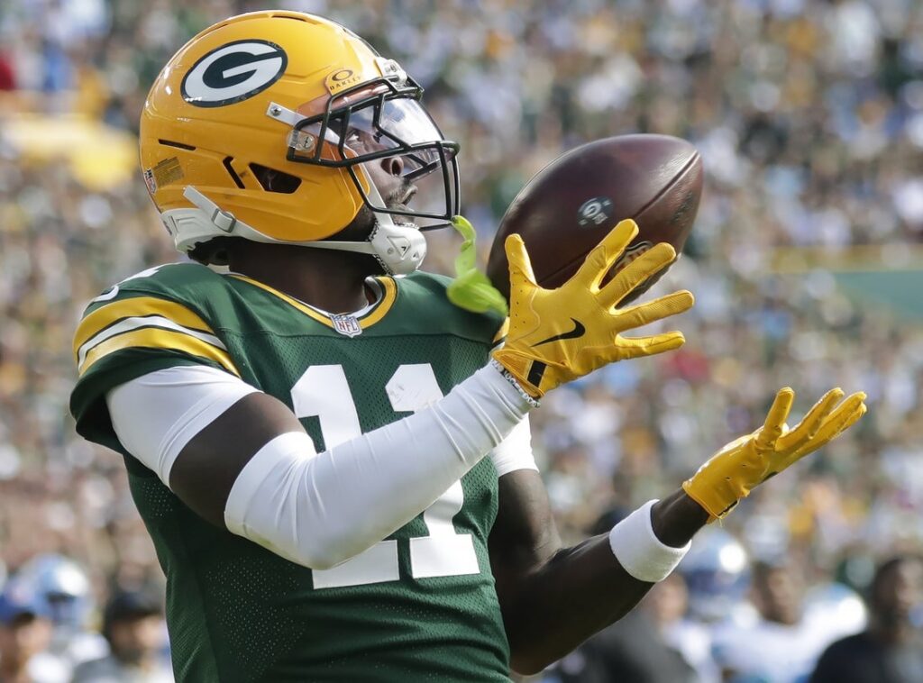 jayden reed packers sep 7