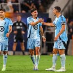 Minnesota United celebrate