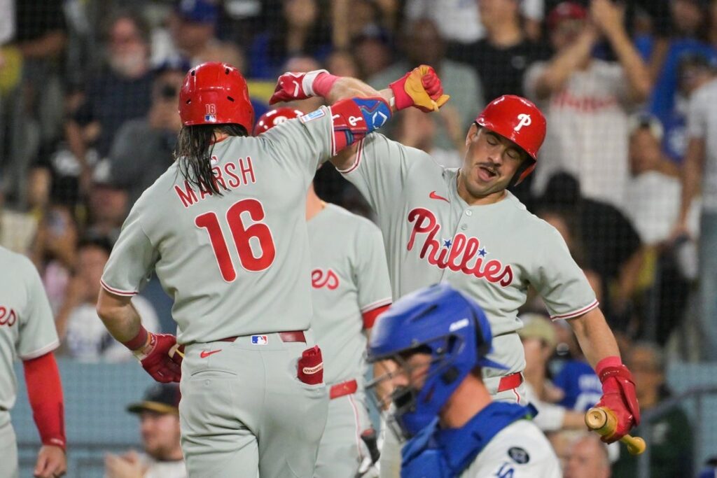 Phillies, Dodgers