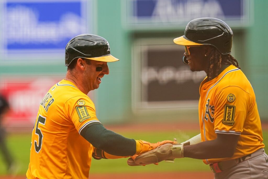 athletics, red sox