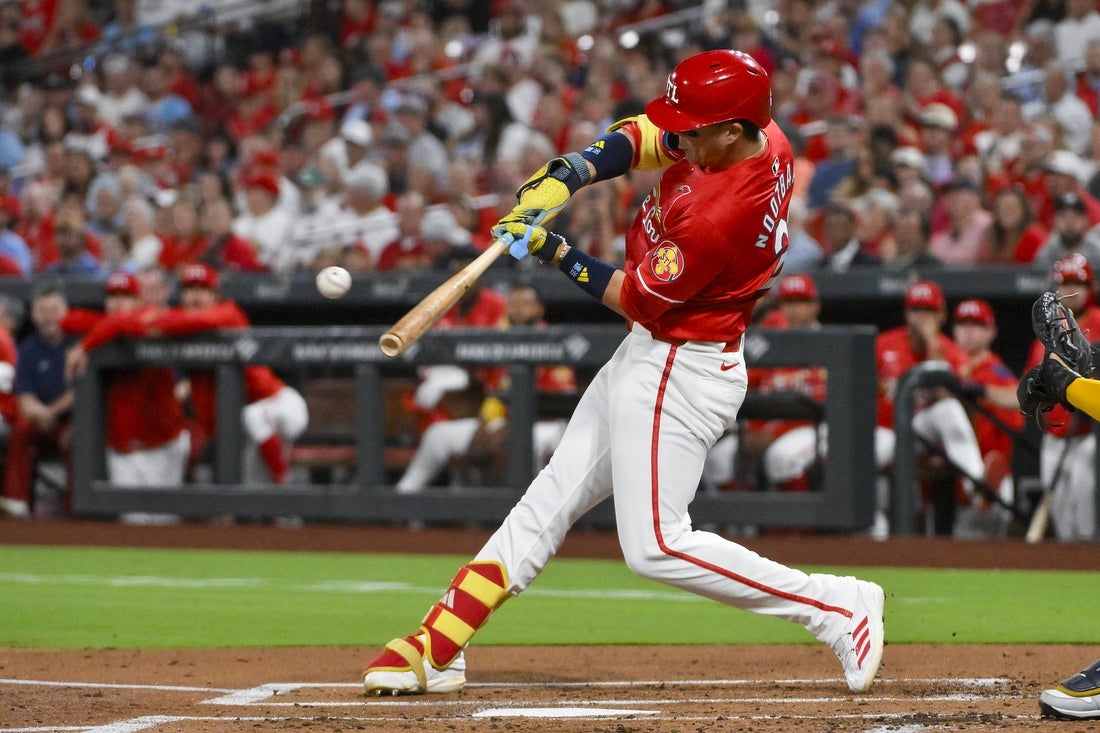 Nolan Arenado's 3-run double leads Cardinals to rout of Brewers - Field  Level Media - Professional sports content solutions | FLM