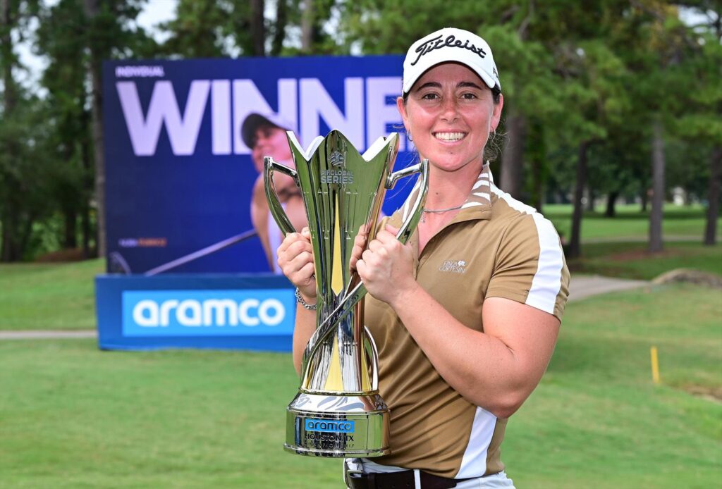 Nuria Iturrioz, LET, Ladies European Tour, Houston, Aramco