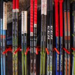 hockey sticks general view