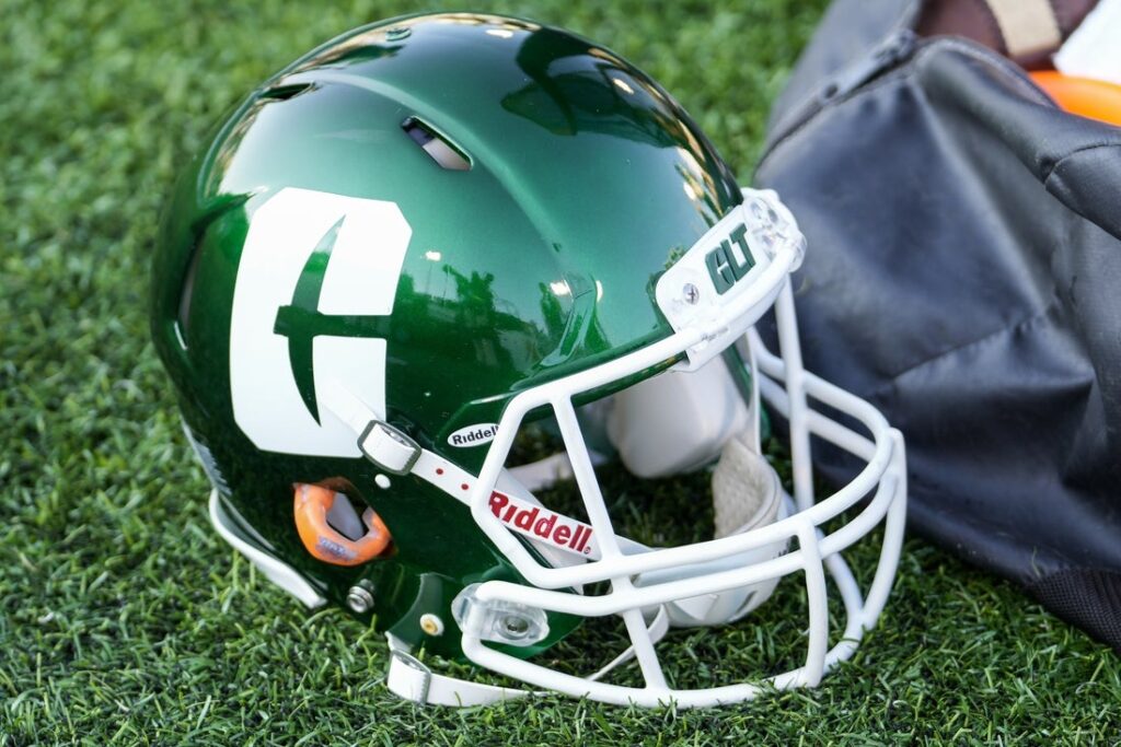 charlotte 49ers helmet