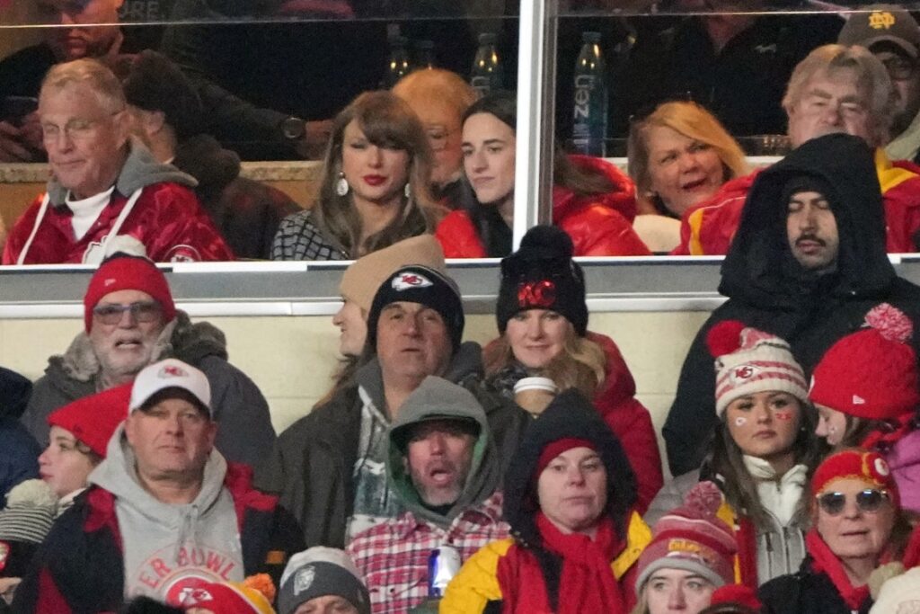 "Caitlin Clark" AND "Taylor Swift"