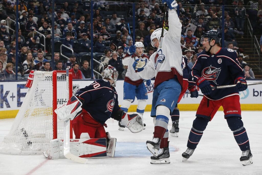 avalanche, blue jackets