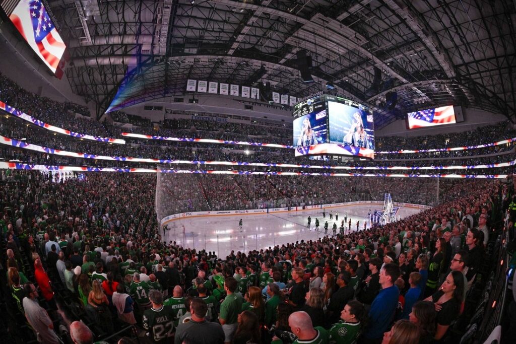 american airlines center, dallas, view