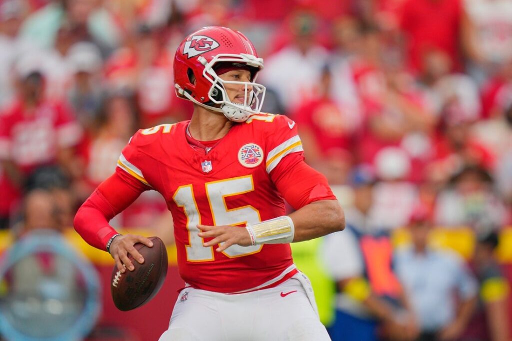patrick mahomes, pass