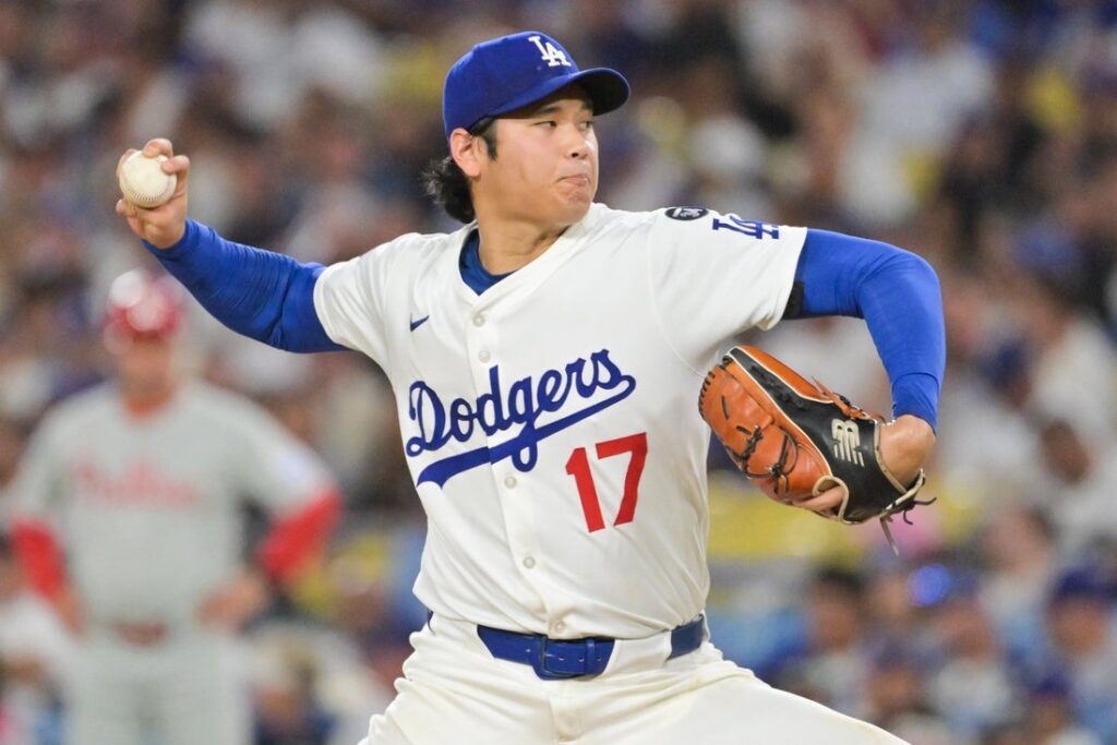 Ohtani pitch
