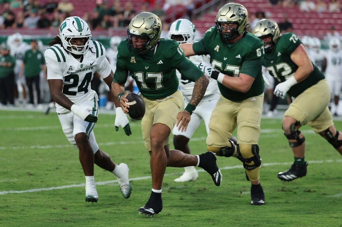 No. 19 USF puts high-octane offense on line vs. potent Florida