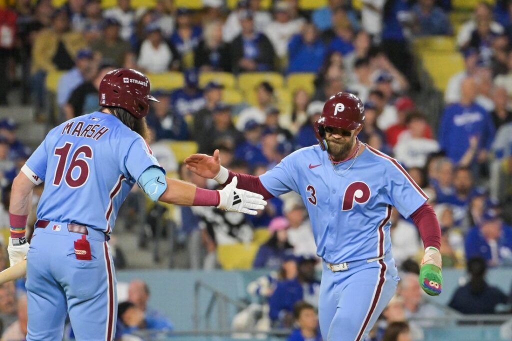 phillies, dodgers