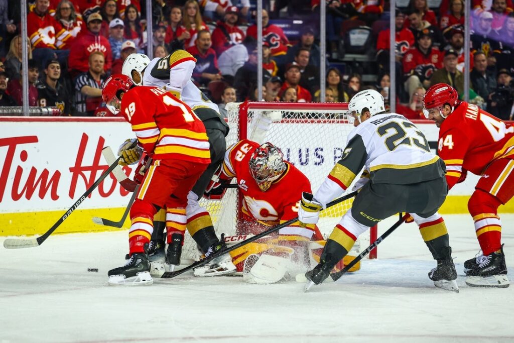 Flames, Golden Knights
