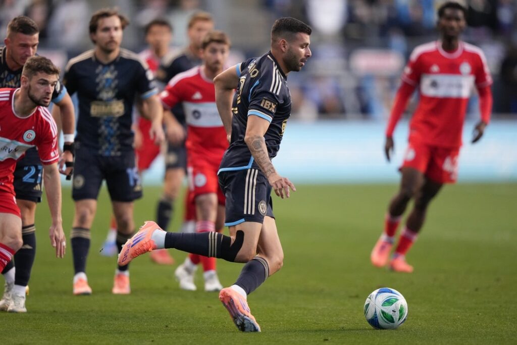 philadelphia union chicago fire first half