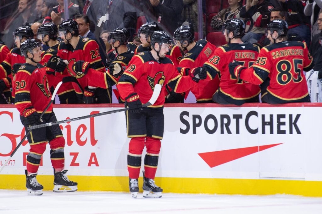 Bruins, Senators