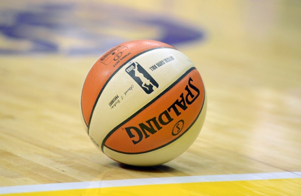 wnba basketballs general view