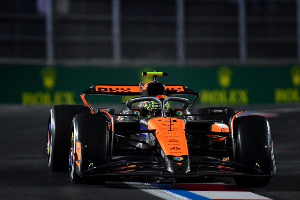 lando norris, las vegas