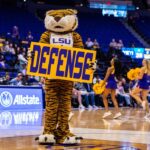 lsu mascot basketball