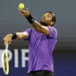 Matteo Berrettini serve