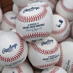mlb baseballs general view