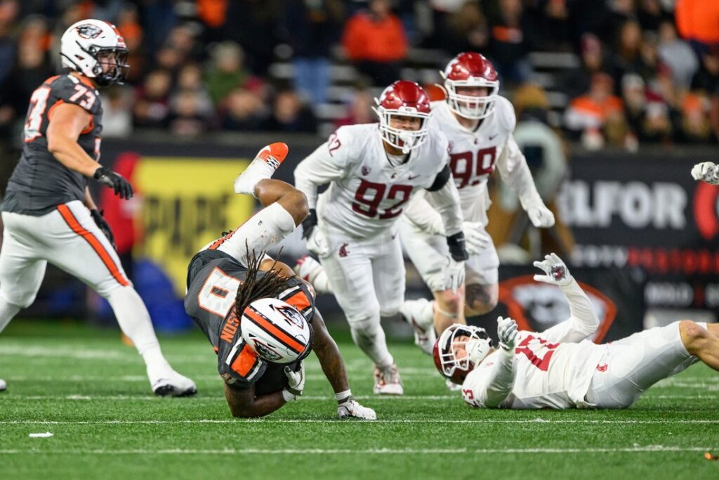 washington state oregon state football