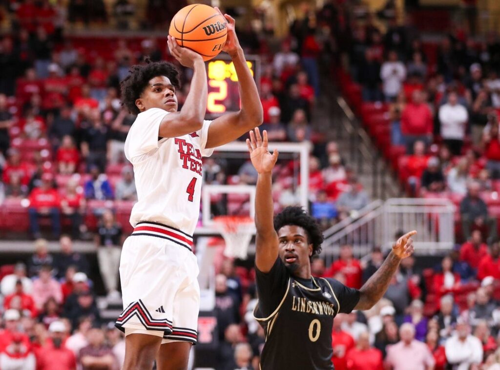 Texas Tech, Lindenwood anderson