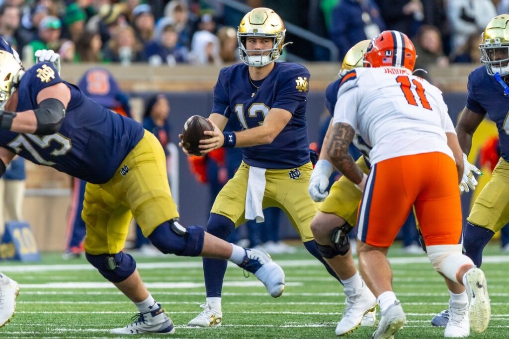 Notre Dame football, Carr